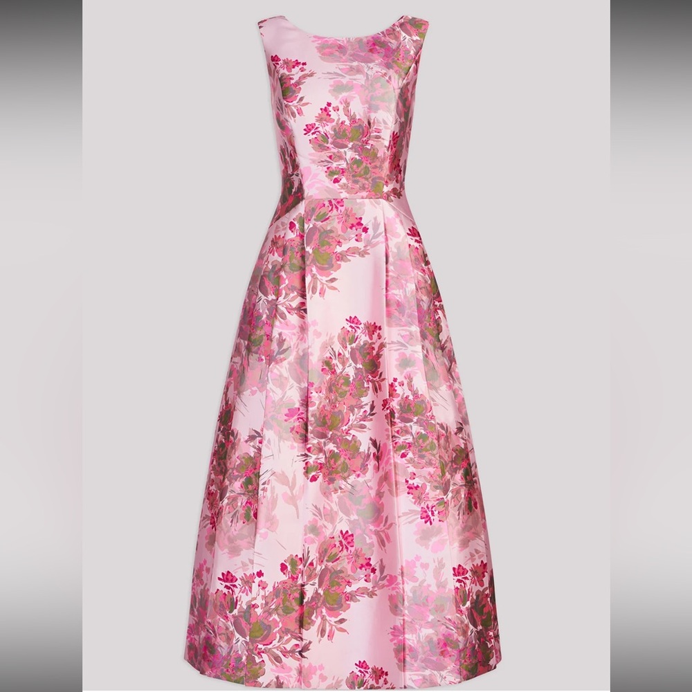 Kay Unger Tiana Tea Length Dress